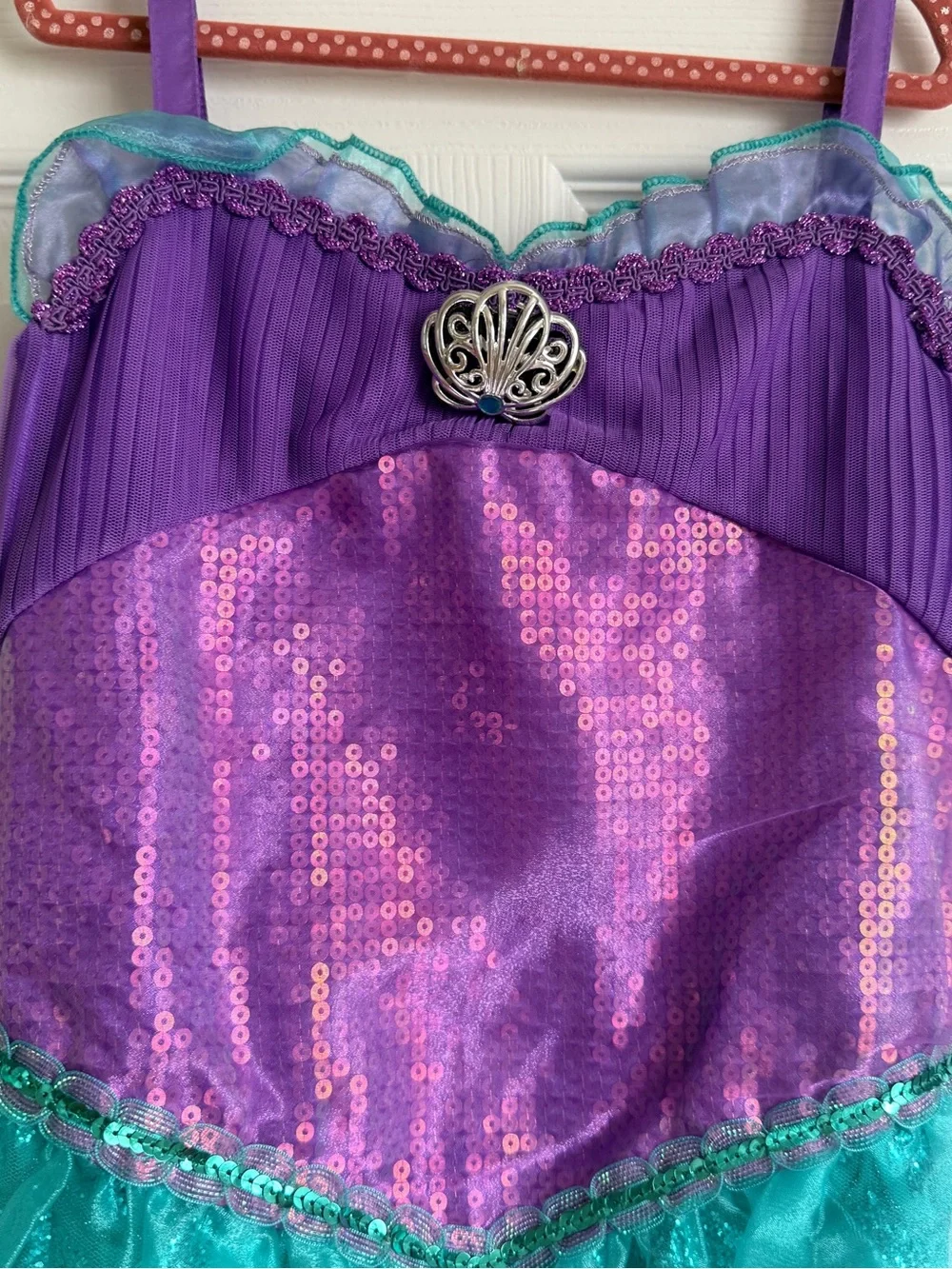 Disney Castle Collection The Little Mermaid Ariel Costume size 7/8